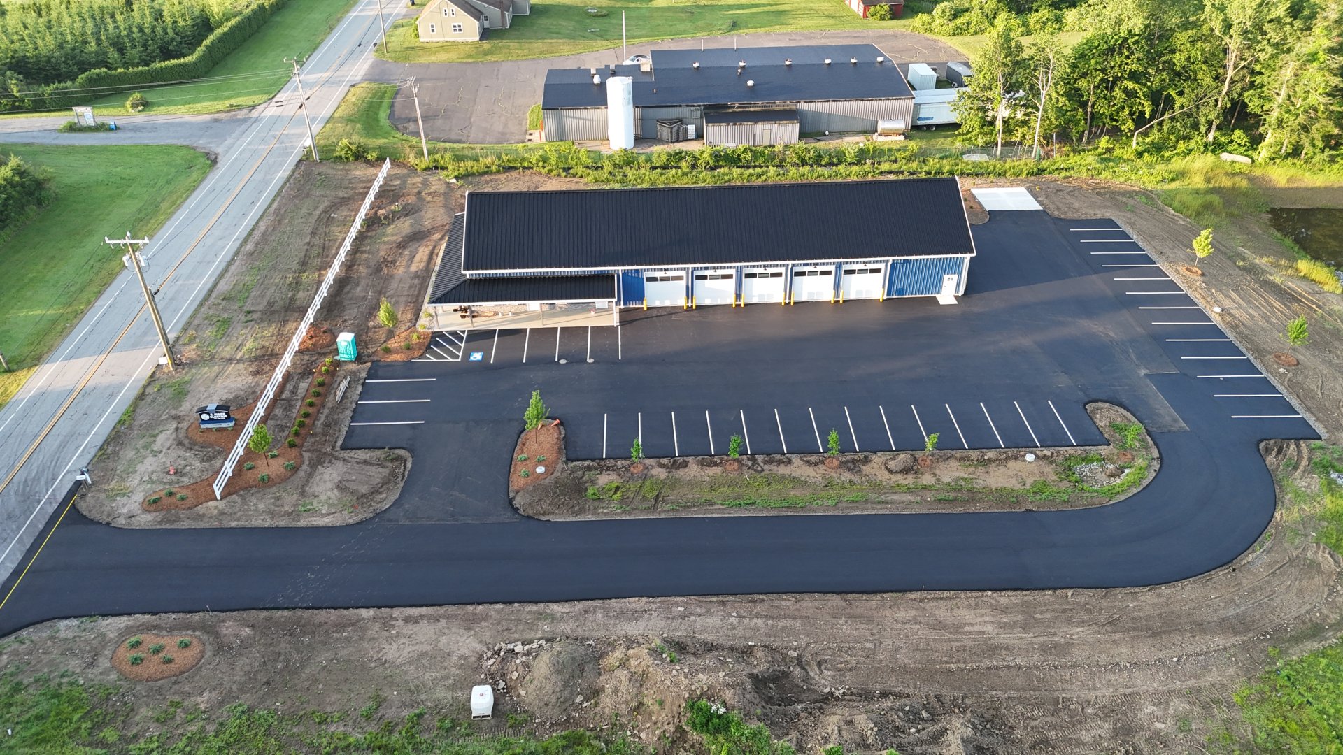 Office and Shop for electrical contractor. Coventry, CT